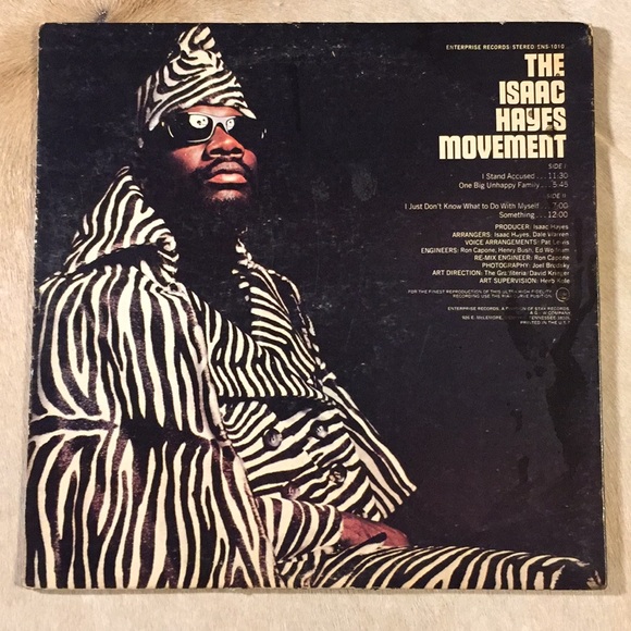 Isaac Hayes - “The Isaac Hayes Movement” Vinyl LP - Picture 2 of 5